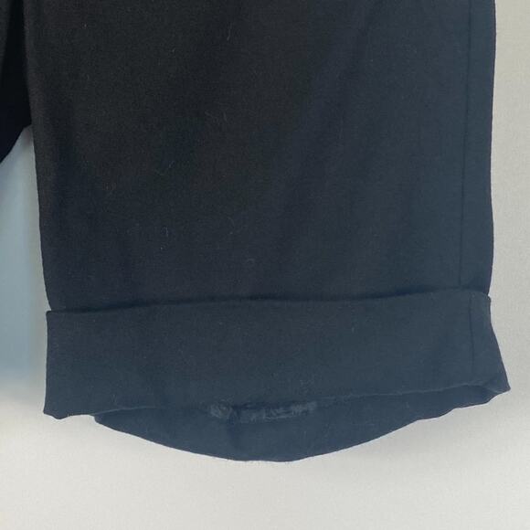 Vince Charcoal Grey Wool Flannel Shorts - Picture 3 of 9